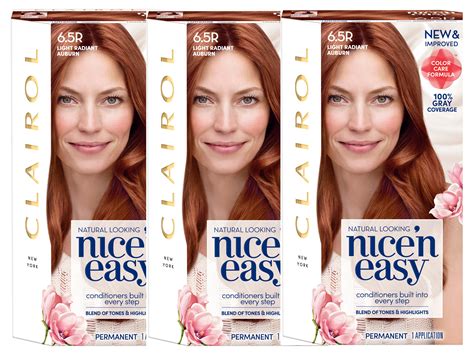 nice and easy hair dye reviews